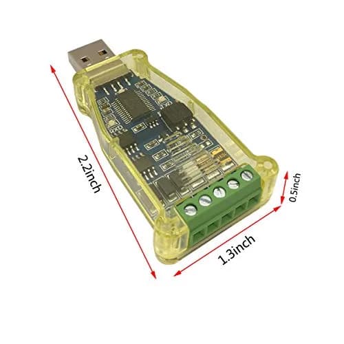 DSD TECH SH-U11G Isolated USB to RS485 Adapter Built-in FTDI chip | Industrial Signal & Power Isolation thumbnail 3