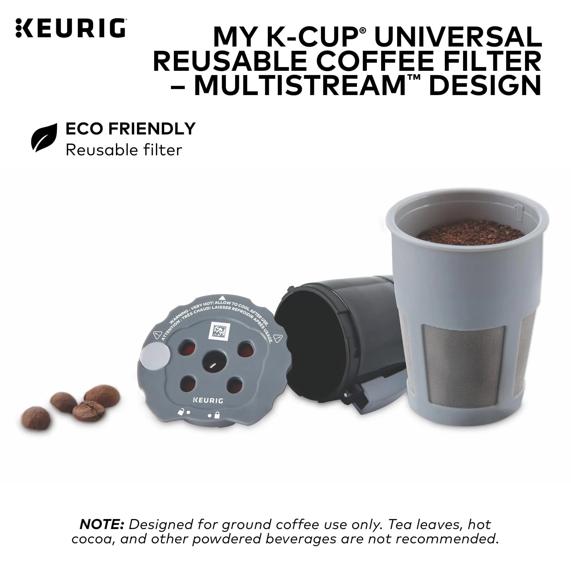 Keurig My K-Cup Reusable Coffee Filter Gray | Brew Ground Coffee with MultiStream Technology - view 6