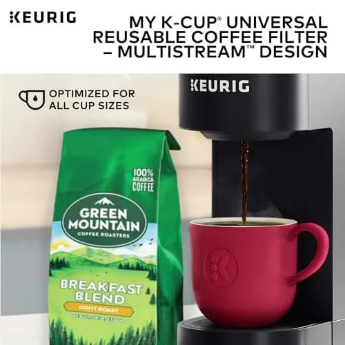 Keurig My K-Cup Reusable Coffee Filter Gray | Brew Ground Coffee with MultiStream Technology thumbnail 9