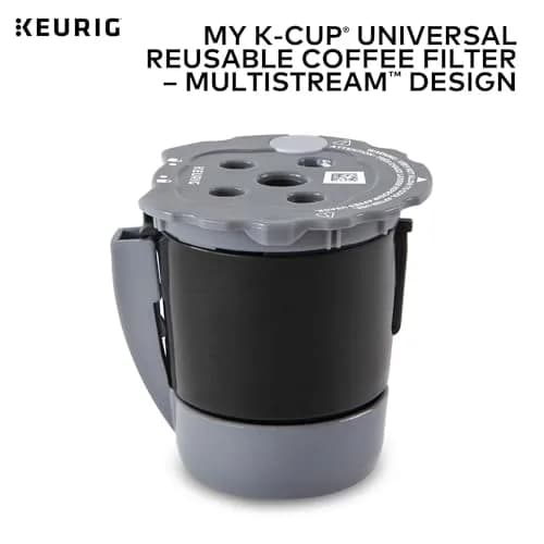 Keurig My K-Cup Reusable Coffee Filter Gray | Brew Ground Coffee with MultiStream Technology thumbnail 3