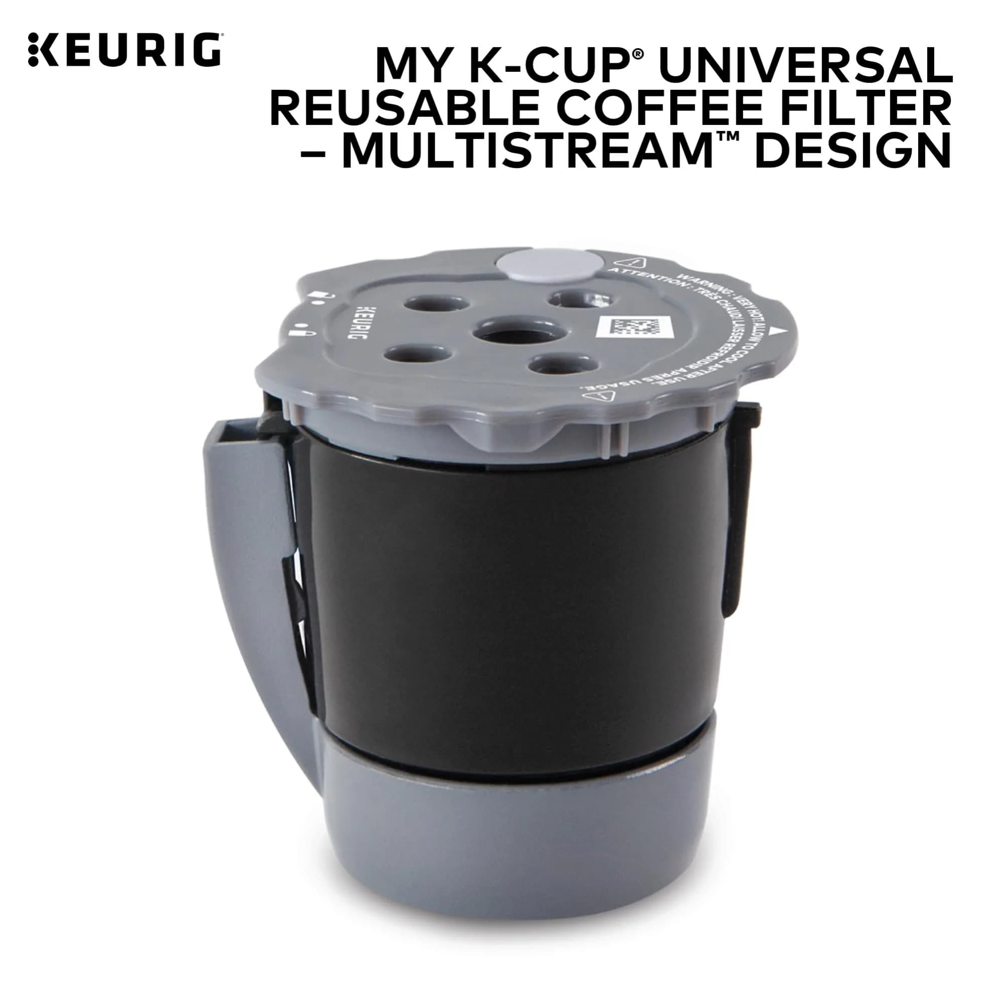 Keurig My K-Cup Reusable Coffee Filter Gray | Brew Ground Coffee with MultiStream Technology - view 3