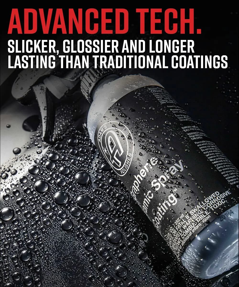 Adam's Polishes Graphene Ceramic Spray Coating 355ml (12 Fl Oz) | Advanced Paint Protection & Extreme Gloss - view 3