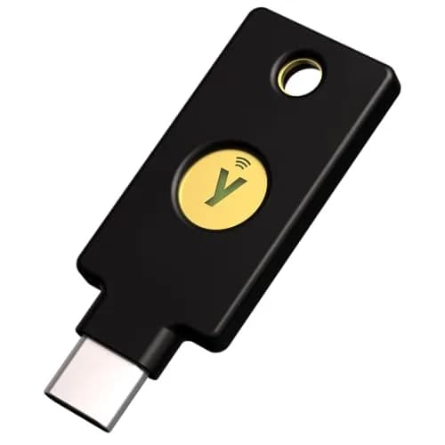 Yubico YubiKey 5C NFC Security Key - USB-C & NFC Authentication | FIDO Certified thumbnail 1