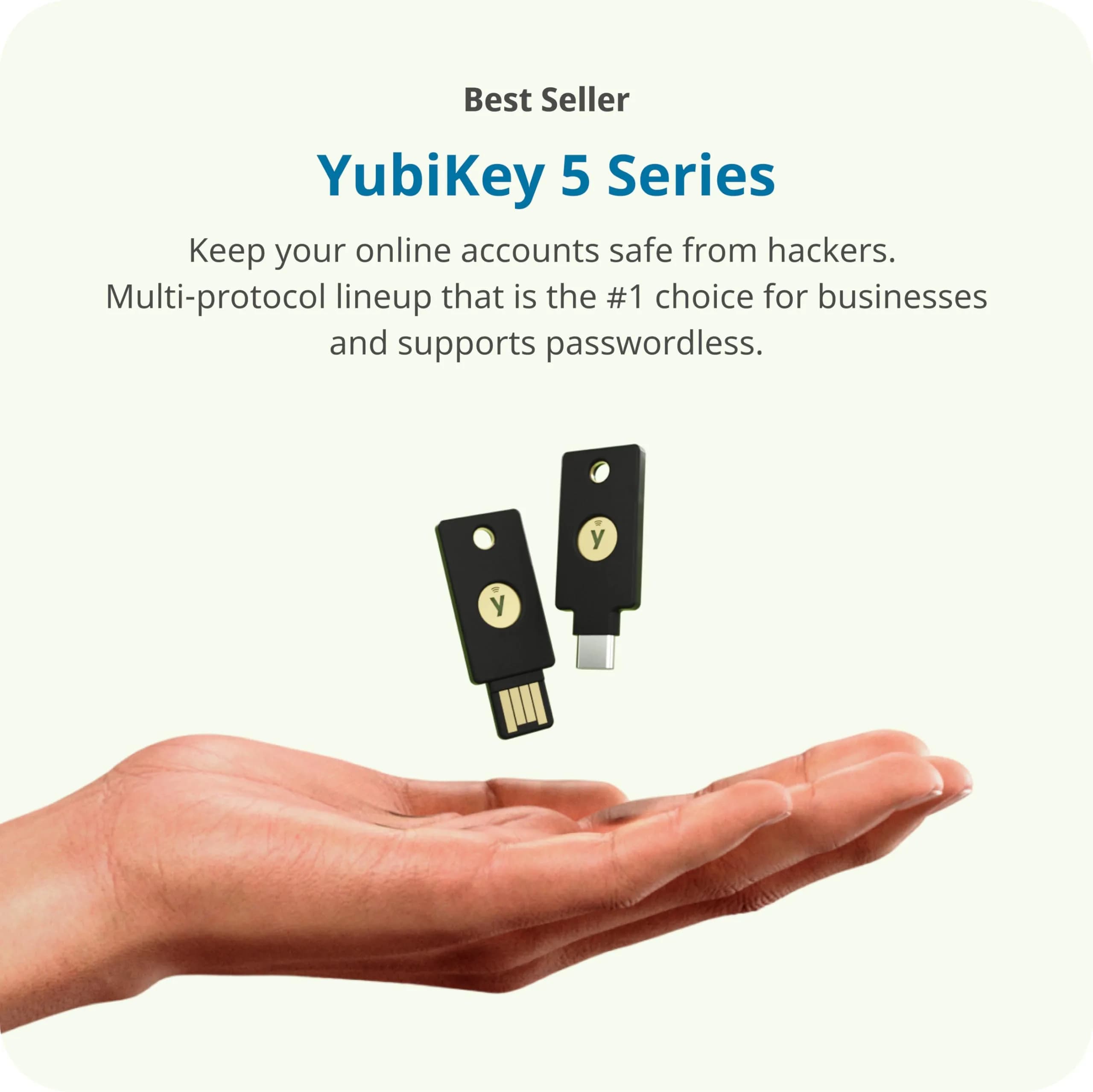 Yubico YubiKey 5C NFC Security Key - USB-C & NFC Authentication | FIDO Certified - view 2