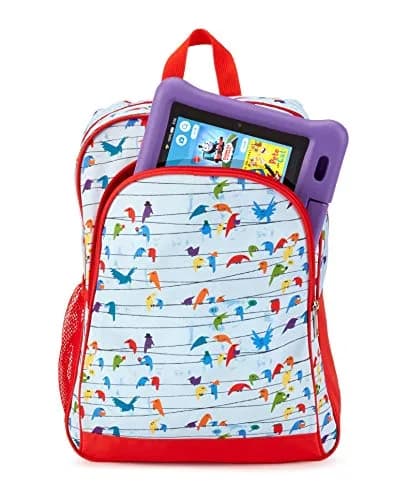 Nupro Kids Backpack Birds | Compatible with Fire Tablets & Kindle Kids Edition, Ages 3+ thumbnail 5