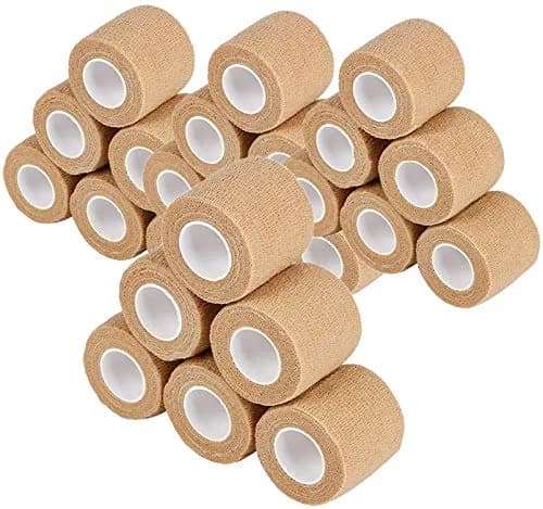 Mooerca Self Adherent Cohesive Wrap Bandages 2'' | Breathable Elastic First Aid Tape for Sports & Wound Care thumbnail 1