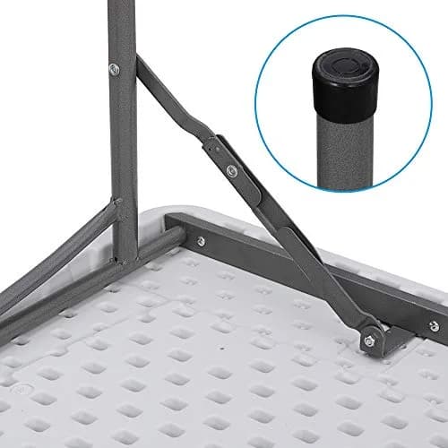 ZENY 3 Foot Portable Folding Table Camping Picnic Table Indoor Outdoor Dining Party Picnic Plastic Table | Lightweight & Durable thumbnail 8
