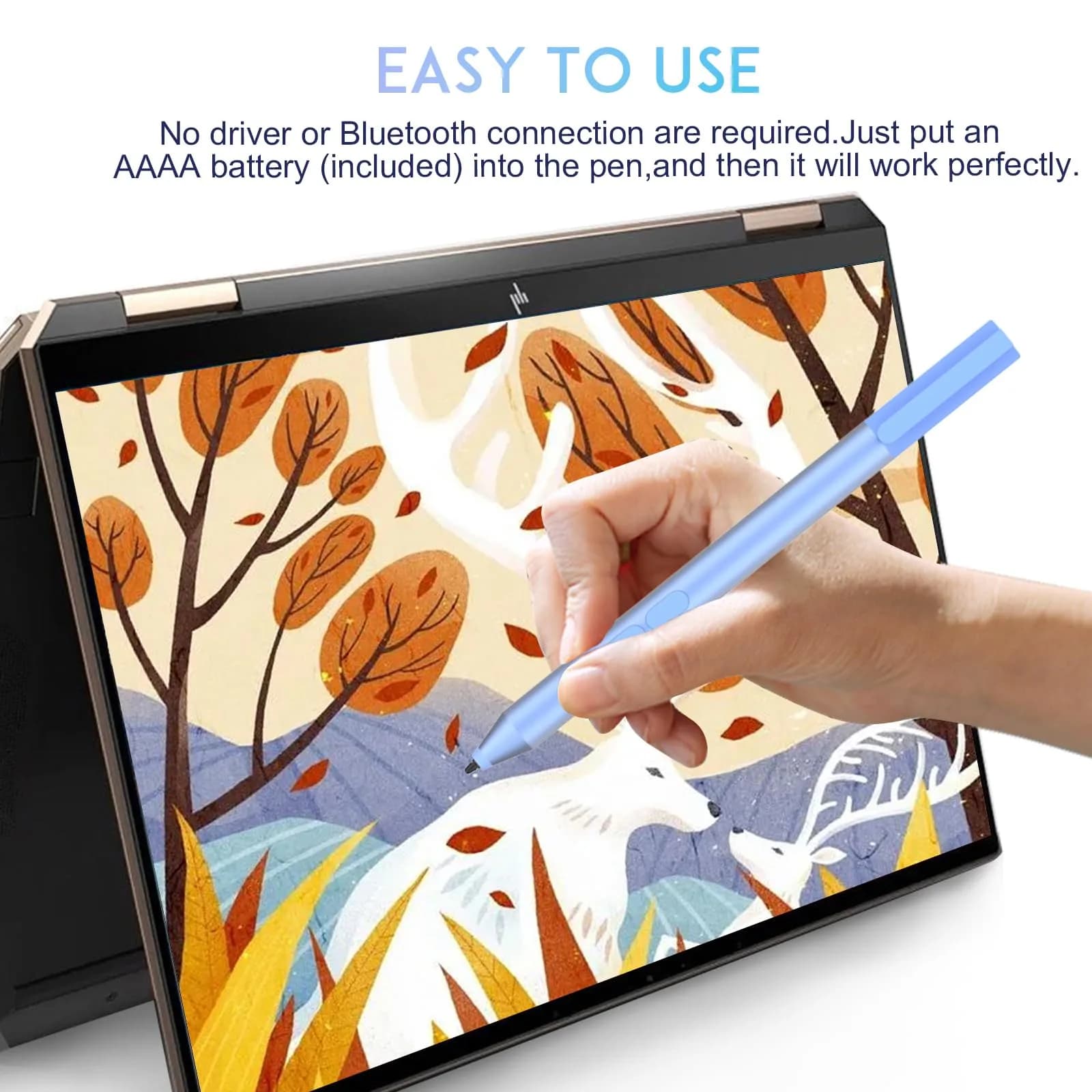 hacey MPP 1.51 Pen for Surface Pro 11/10/X/9/8 300-Day Battery Life | Precision Stylus for Digital Art & Notes - view 7