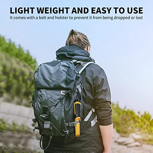 SAKOBS Pinpointer Metal Detector IP68 Waterproof Handheld | Precise 360° Side Scan for Treasure Hunting thumbnail 5