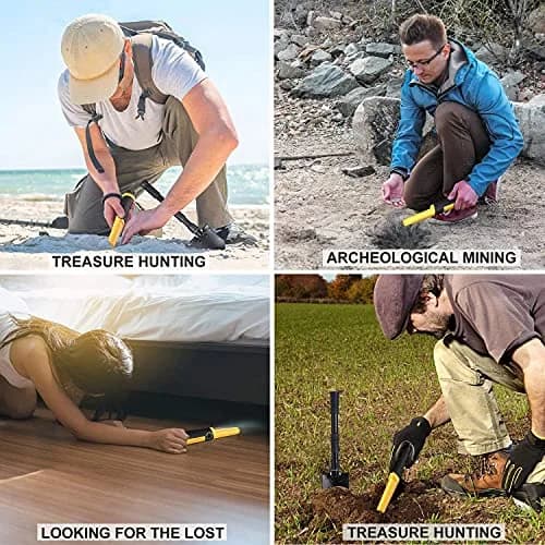 SAKOBS Pinpointer Metal Detector IP68 Waterproof Handheld | Precise 360° Side Scan for Treasure Hunting thumbnail 6