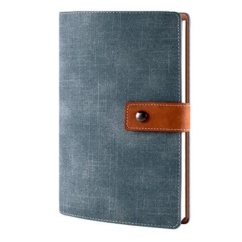 CAGIE A5 Refillable Faux Leather Binder Journals 6 Ring Binder | Premium Water-Resistant Leather, Thick 120gsm Paper, Reusable thumbnail 1