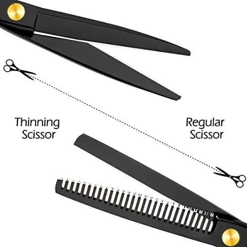 Himart Professional Hair Cutting Kit | Home Haircut, Thinning Shears, Case (70-120c) thumbnail 2