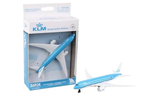 Daron KLM Single Plane Die-cast Toy Model Airplane | Authentic Licensed Aviation Collectible for Kids 3+ (15.2cm/6in) thumbnail 1