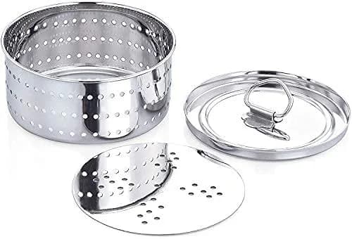 champriti Stainless Steel Paneer Mould Maker with Press Lid 350ml (12.17 Fl Oz) | Easy Release Round Shape thumbnail 5