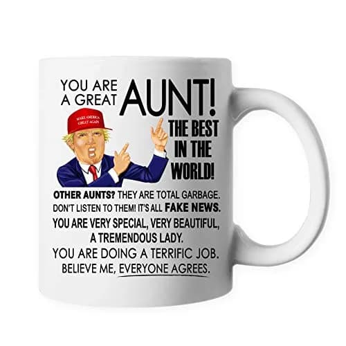 Promotion & Beyond Great Aunt Ceramic Coffee Mug 414ml (14 Oz) | Funny Gift for Aunt thumbnail 1