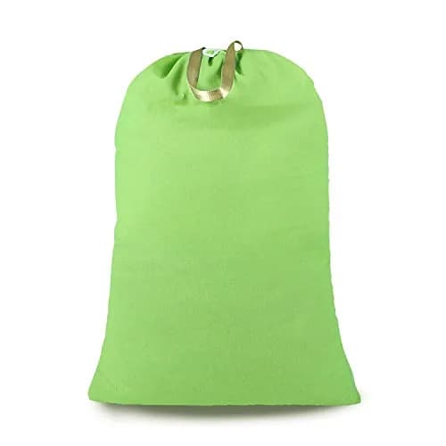 SANFERGE Heavy Duty Laundry Bag with Drawstring and Handle | Extra Large 28x40 Inch, Durable Rip-Stop Material, Foldable & Portable for Household & Travel thumbnail 1