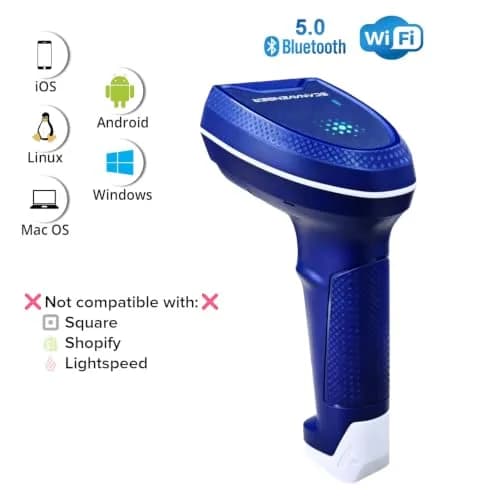 ScanAvenger 1D & 2D Bluetooth Barcode Scanner | 25cm/s Scan Speed, 493ft Range thumbnail 4