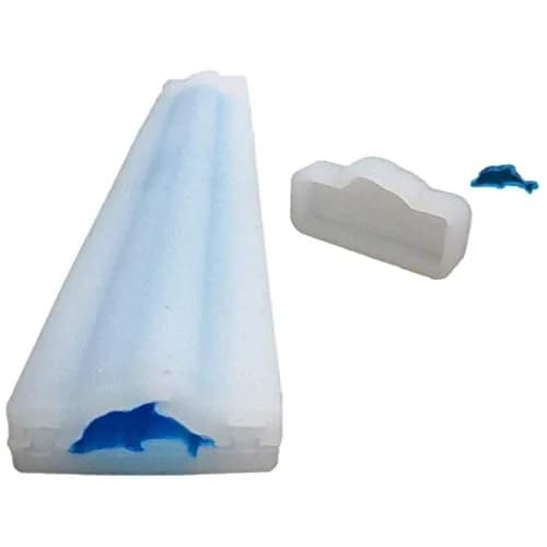 MoldFun Dolphin Shaped Silicone Mold 4.3x2x26cm | Food Grade, Heat-Resistant, Craft Supplies thumbnail 3