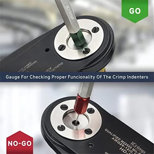 IWISS iCrimp Deutsch Terminal Crimper, 26-12 AWG | Precise, Durable, Automotive & Marine Use thumbnail 6