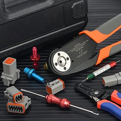 IWISS iCrimp Deutsch Terminal Crimper, 26-12 AWG | Precise, Durable, Automotive & Marine Use thumbnail 9