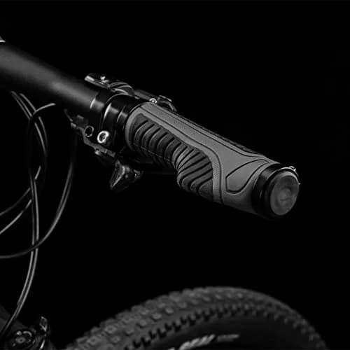 ROCKBROS Handlebar Grips Double Aluminum Clamp Lock Anti-Slip Green | Ergonomic MTB & BMX Grip thumbnail 7