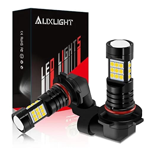 AUXLIGHT H10 LED Fog Light DRL Bulbs 2400 Lumens Golden Yellow | Extremely Bright Fog Light Replacement thumbnail 1