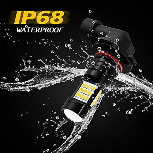 AUXLIGHT H10 LED Fog Light DRL Bulbs 2400 Lumens Golden Yellow | Extremely Bright Fog Light Replacement thumbnail 8