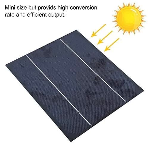 Bnineteenteam 6W 6V Solar Panel 200mm x 170mm | Monocrystalline Silicon for DIY Projects thumbnail 3
