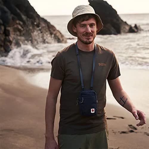 Fjällräven High Coast Shoulder Pack - Navy | Durable Recycled Polyamide thumbnail 2