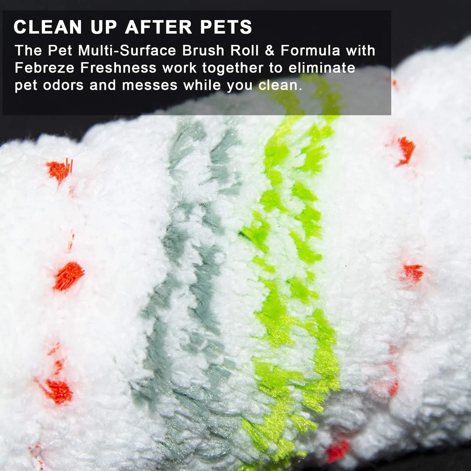 LBLVBNEWD Multi-Surface Pet Brush Rolls & Vacuum Filters 2554 & 1866 Replacement Parts for Bissell CrossWave Max (3 Brush Rolls + 3 Filters) - view 5