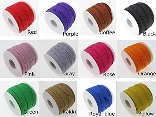 JESEP 3/8in Multi-Color Elastic Band 12 Rolls | Durable, Flexible & Assorted for Sewing thumbnail 2