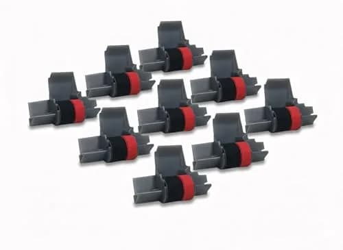 Pokanic IR-40T Black & Red Ink Roller Ribbon Cartridge 3 Pack | Dual-Color Replacement for Calculators & Cash Registers thumbnail 5