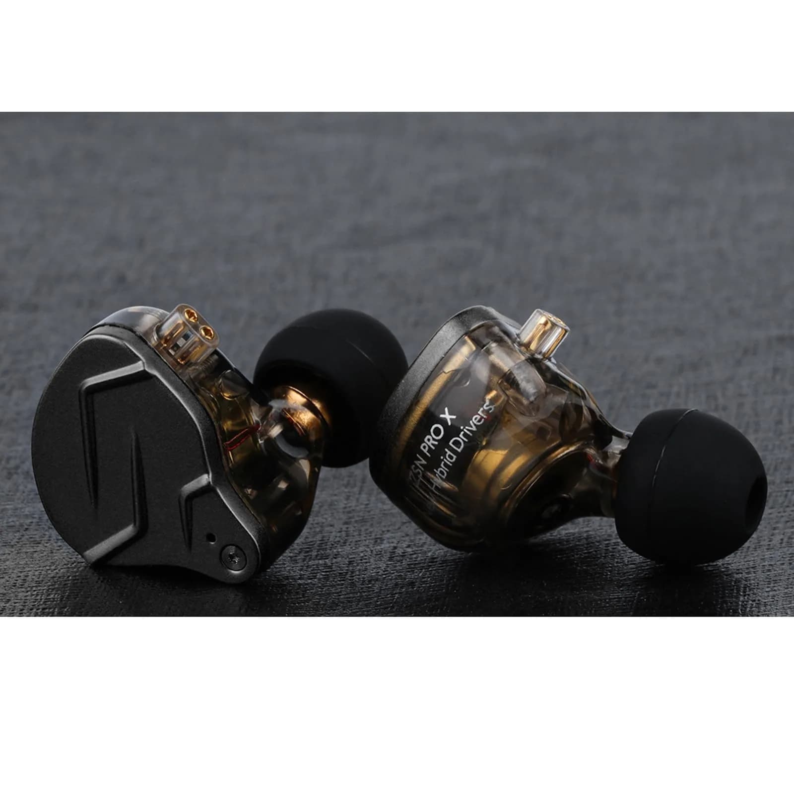 Linsoul KZ ZSN PRO X Wired In-Ear Monitor Headphones 1BA+1DD Hybrid Driver (Grey) - view 6