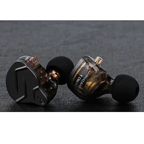 Linsoul KZ ZSN PRO X Wired In-Ear Monitor Headphones 1BA+1DD Hybrid Driver (Grey) thumbnail 6