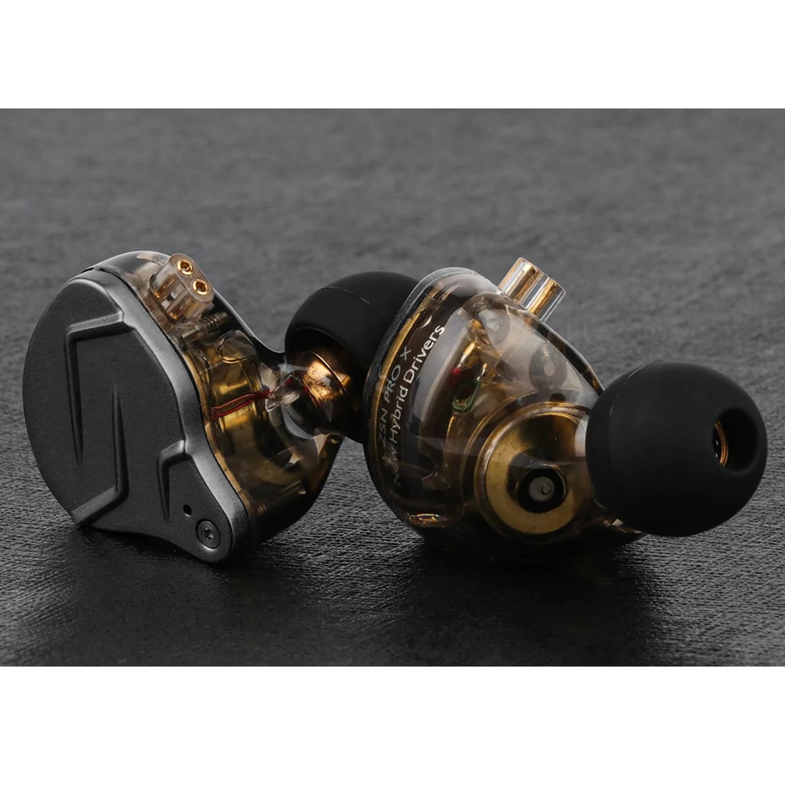 Linsoul KZ ZSN PRO X Wired In-Ear Monitor Headphones 1BA+1DD Hybrid Driver (Grey) - view 7