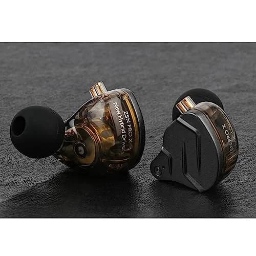 Linsoul KZ ZSN PRO X Wired In-Ear Monitor Headphones 1BA+1DD Hybrid Driver (Grey) thumbnail 9