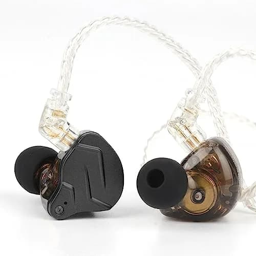 Linsoul KZ ZSN PRO X Wired In-Ear Monitor Headphones 1BA+1DD Hybrid Driver (Grey) thumbnail 2