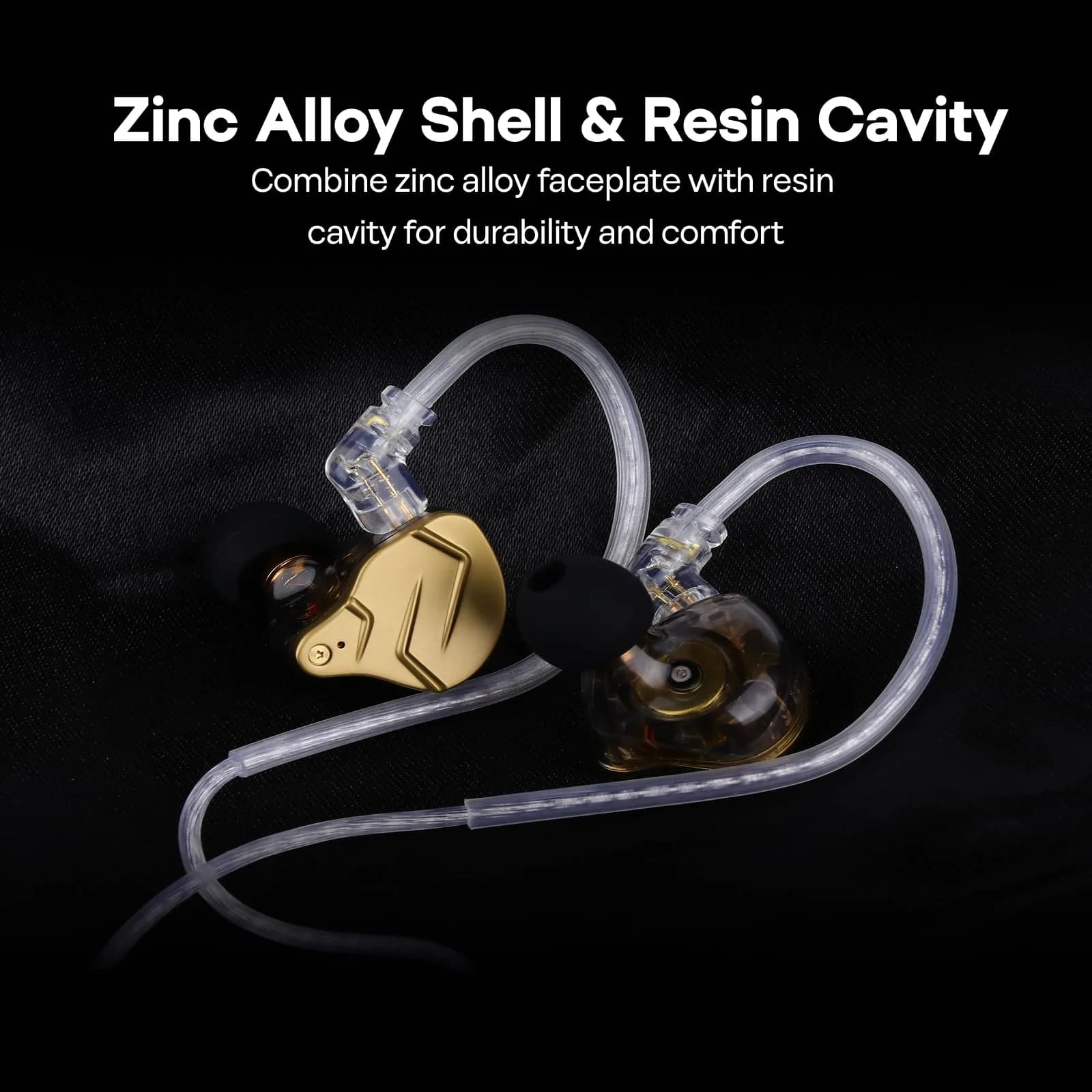 Linsoul KZ ZSN PRO X Gold Wired In-Ear Monitor Headphones (Without Mic) - view 4