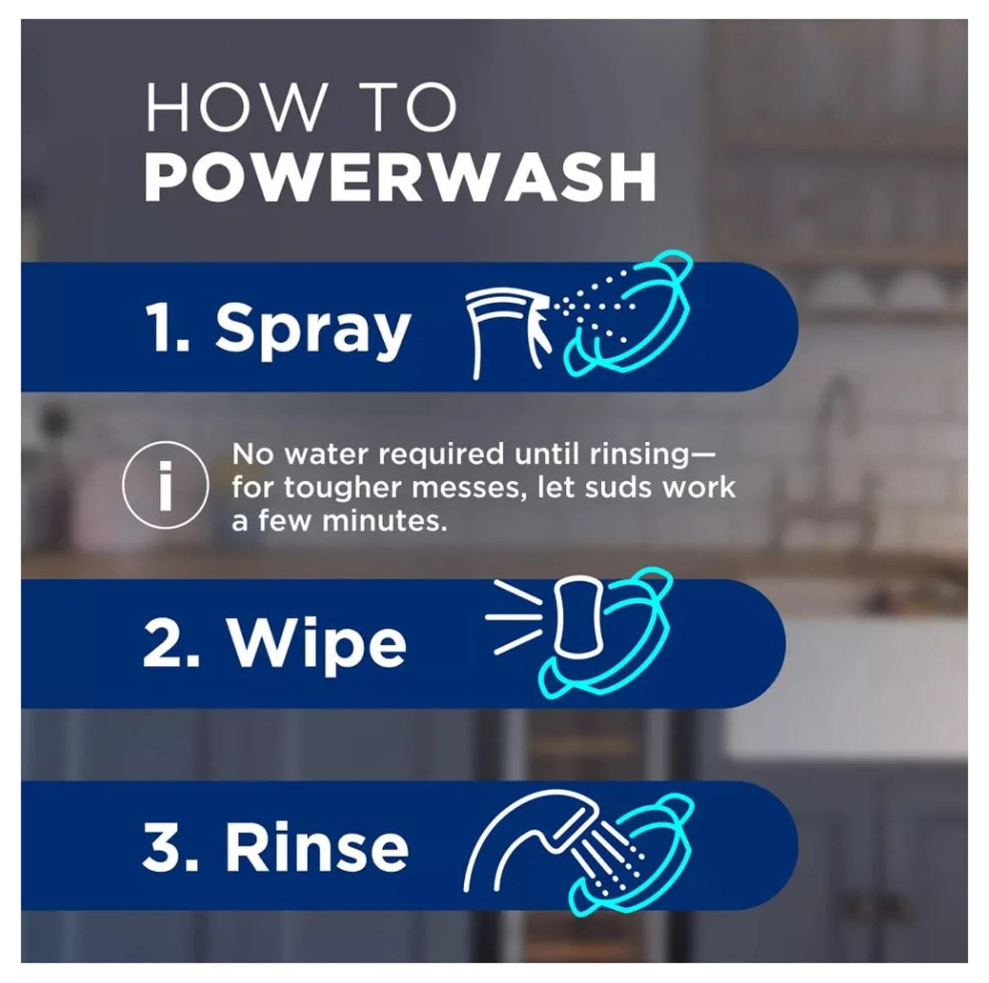 Dawn Powerwash Dish Spray Refill, 16 fl oz (473ml) Bottles, Pack of 6 | Cuts Grease Instantly - view 4