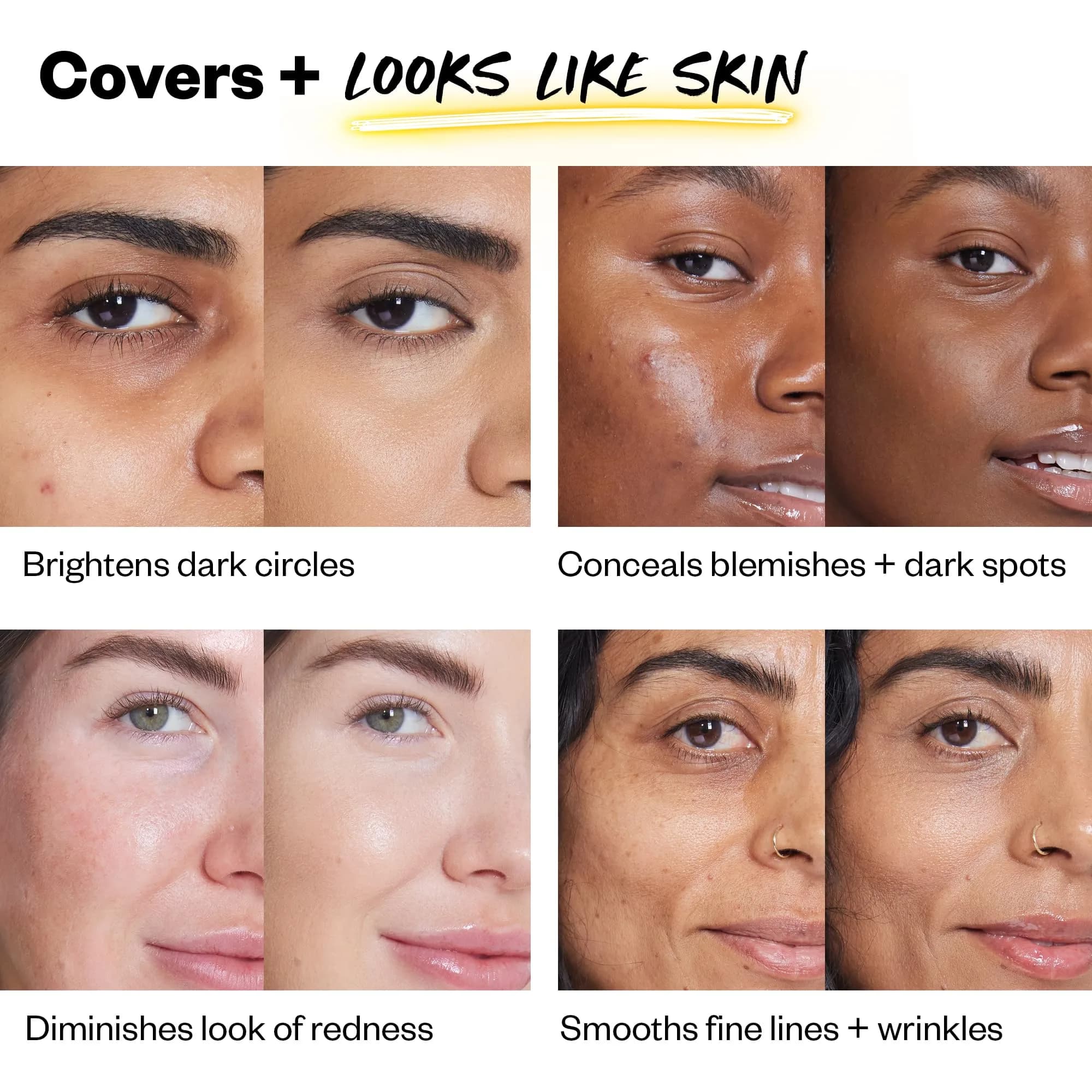Kosas Revealer Medium Coverage Hydrating Concealer 0.18 Fl Oz (5.3ml) | Hyaluronic Acid & Peptides for Radiant Skin - view 4
