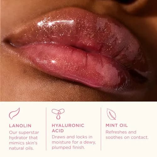 Lanolips Lanolin Lip Water Watermelon 10ml | Hydrating Lip Serum with Hyaluronic Acid & Shimmer thumbnail 3