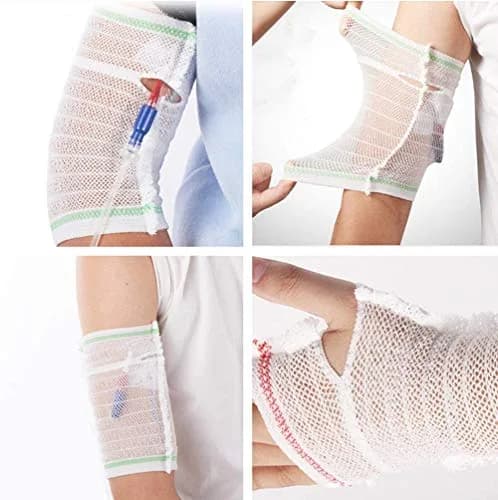 CHOYTONG PICC Line Cover Sleeve XL | Breathable, Ultra-Soft, Elastic Net Arm Protector thumbnail 4