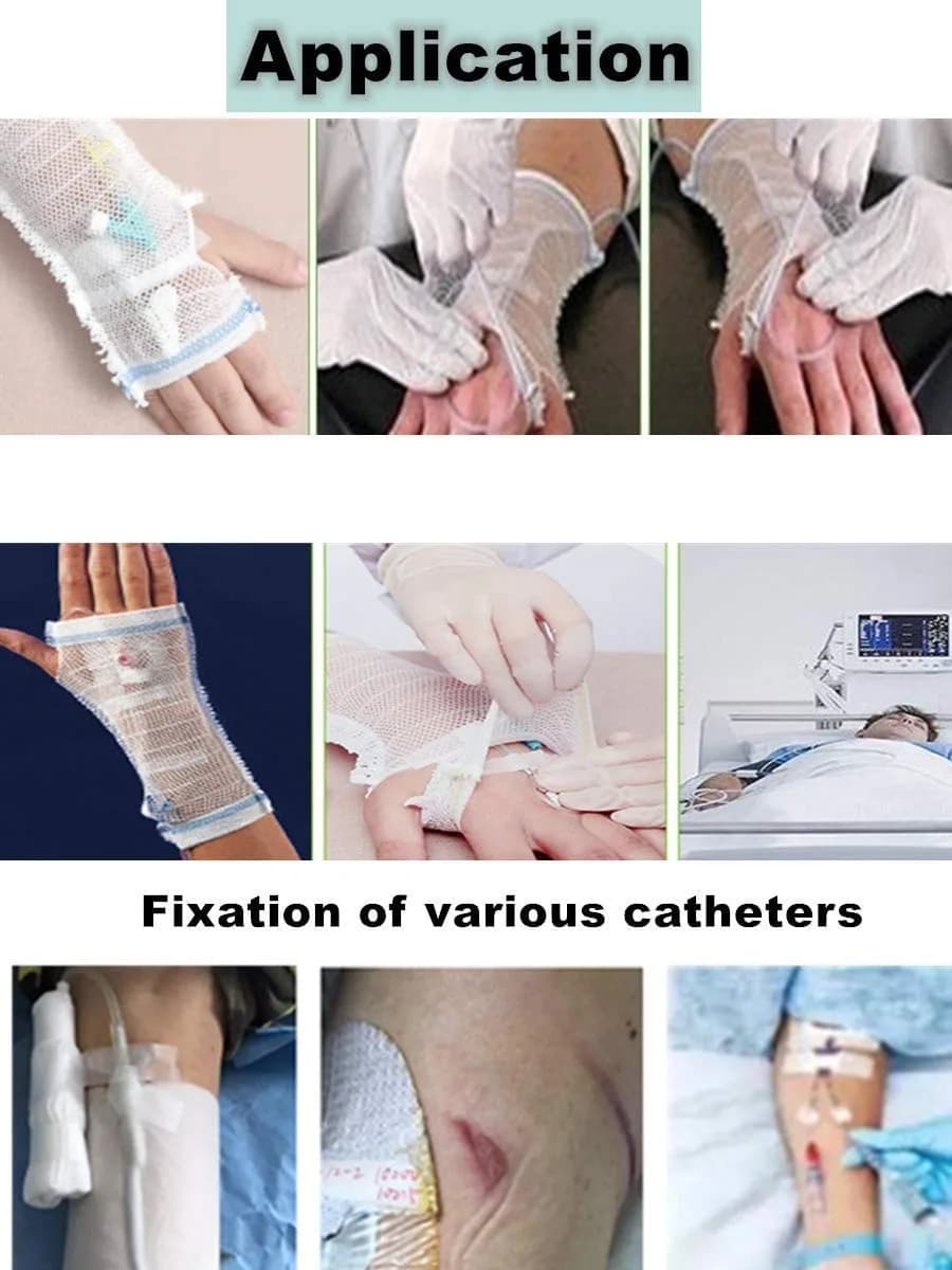 CHOYTONG PICC Line Cover Sleeve XL | Breathable, Ultra-Soft, Elastic Net Arm Protector - view 5