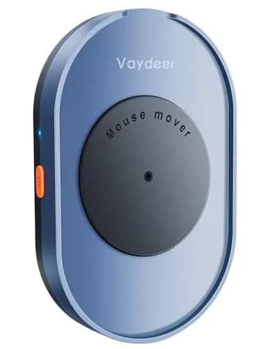 Vaydeer Mouse Jiggler Mover with Switch & USB Port 130mm (5.12 inches) | Keeps Computer Awake thumbnail 1
