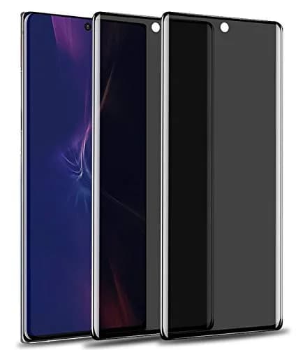 YWXTW Red 2 Pack Privacy Screen Protector for Samsung Galaxy Note 20 Ultra | Anti-Spy Black Tempered Glass thumbnail 1