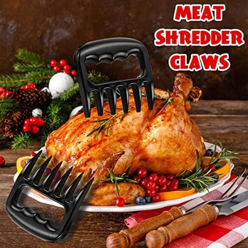 ROMANTICIST 23-Piece Heavy Duty Grilling Tool Set with Meat Claws & Canvas Bag | Stainless Steel BBQ Accessories thumbnail 3