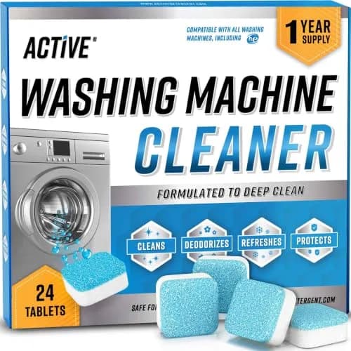 ACTIVE Washing Machine Cleaner Descaler 24 Pack | 12 Month Supply thumbnail 1