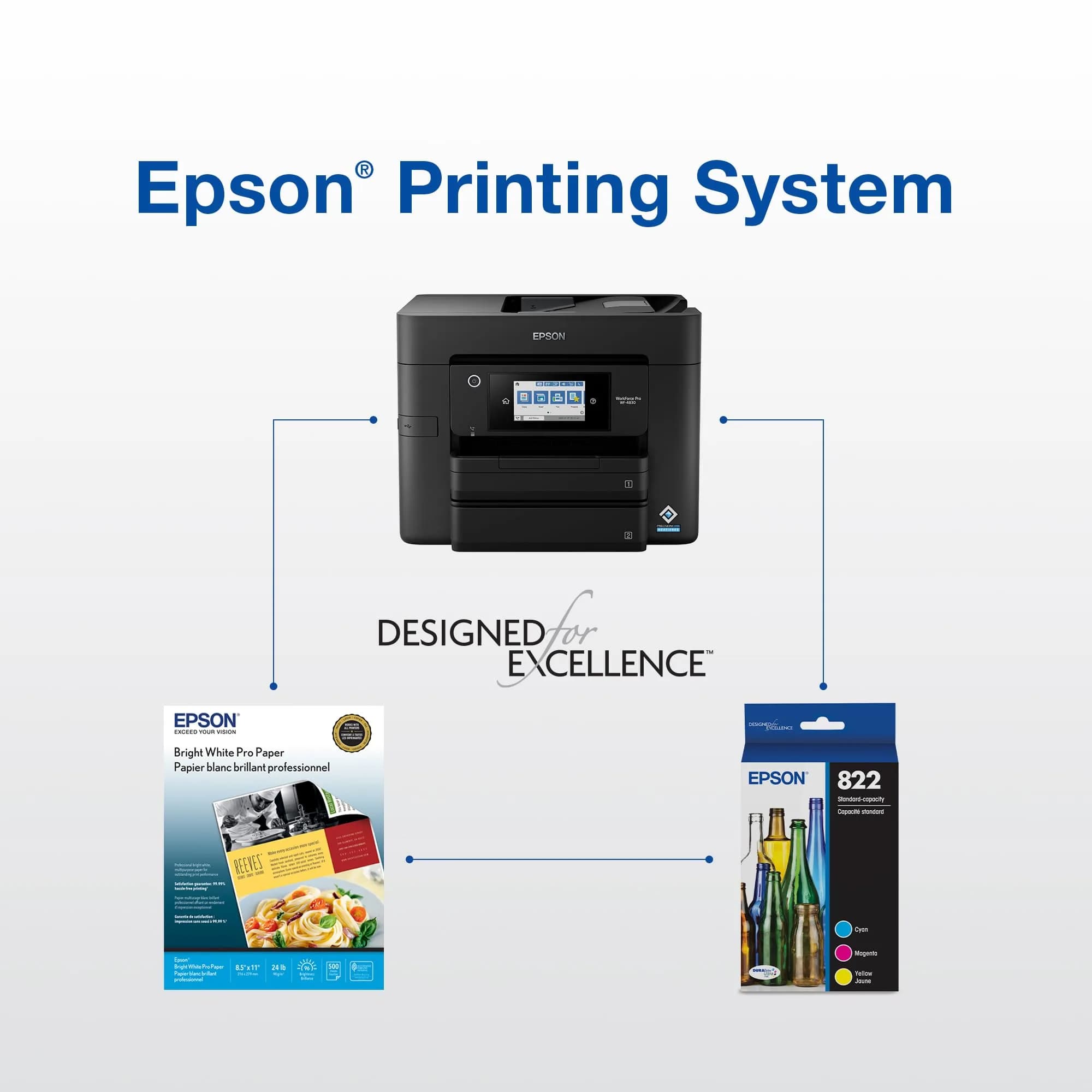 Epson 822 Genuine Standard Capacity Black Ink Cartridge T822120 | Page Yield 260 Pages - view 6