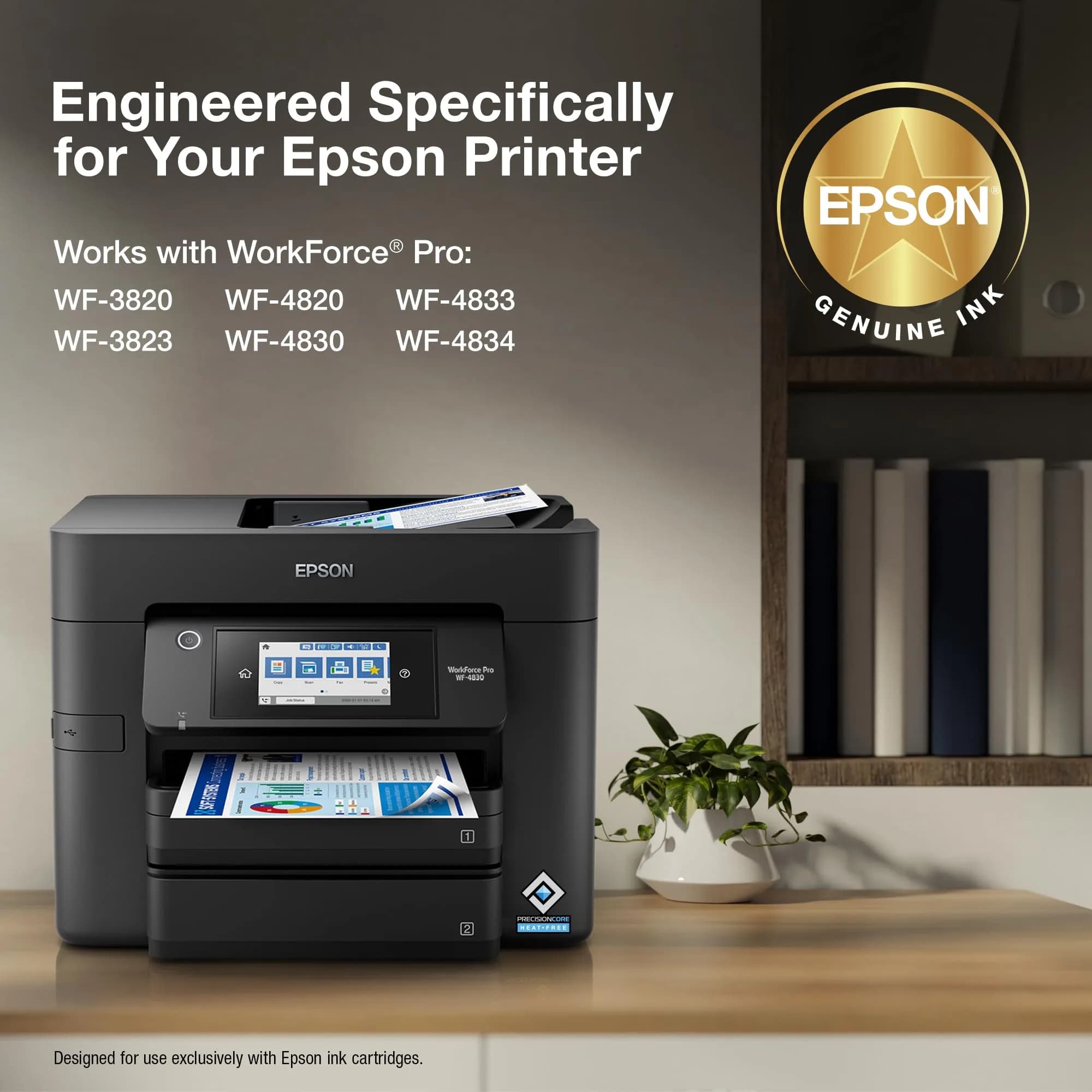 Epson 822 Genuine Standard Capacity Black Ink Cartridge T822120 | Page Yield 260 Pages - view 3