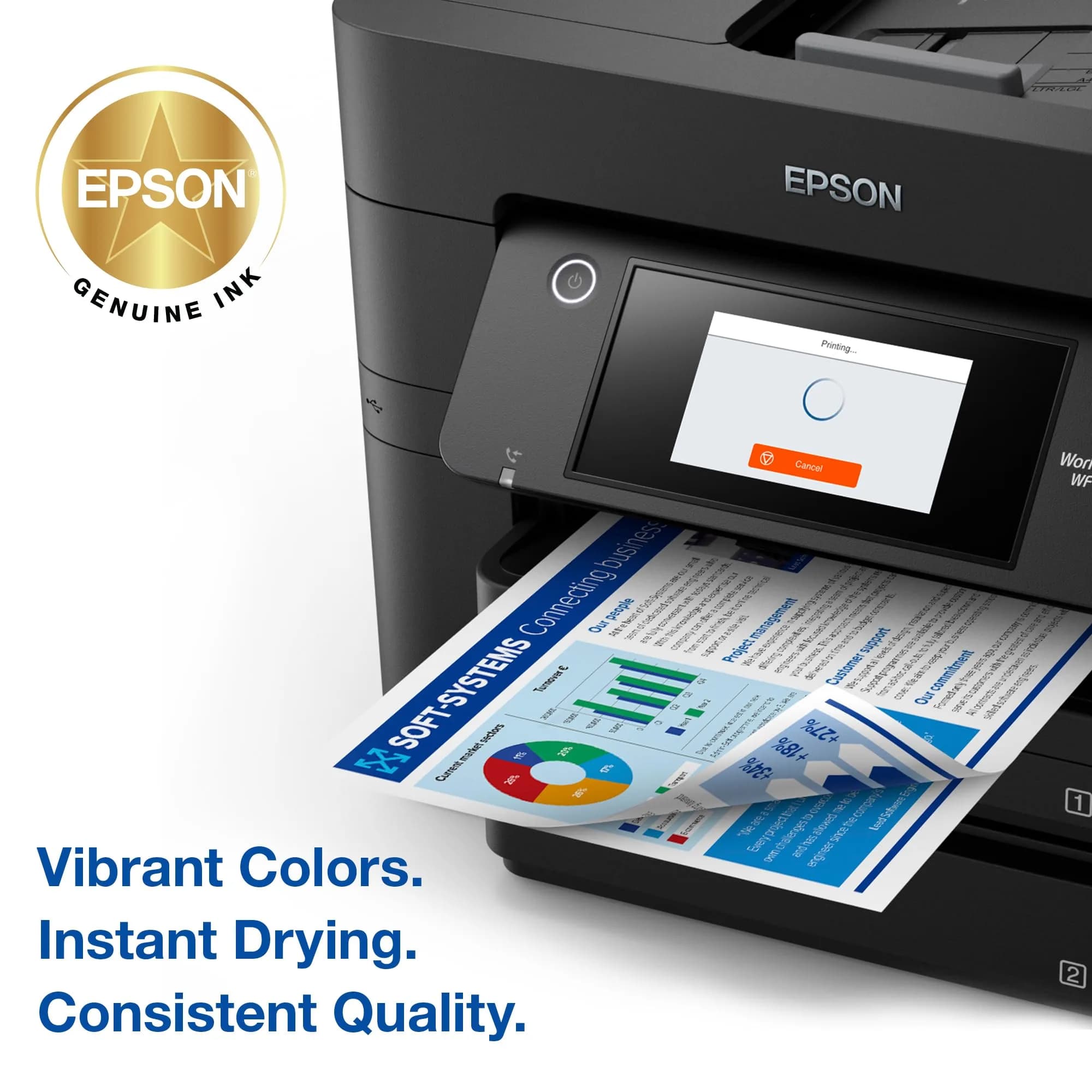 Epson 822 Genuine Standard Capacity Black Ink Cartridge T822120 | Page Yield 260 Pages - view 4